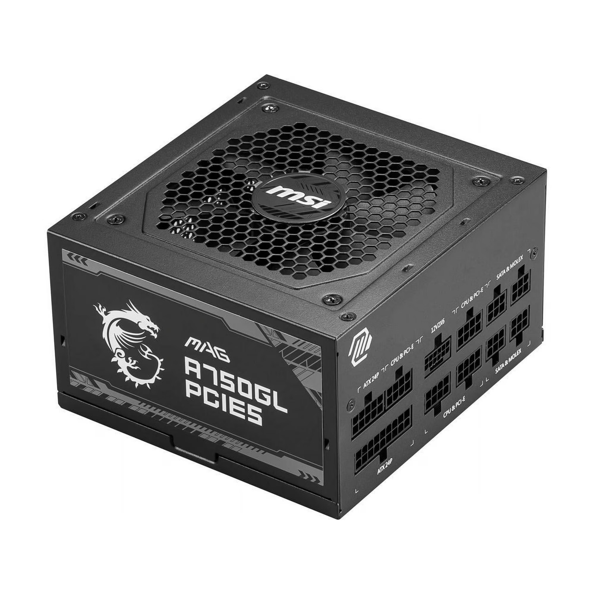 MSI - MAG A750GL PCIE 5.0, 80 GOLD Fully Modular