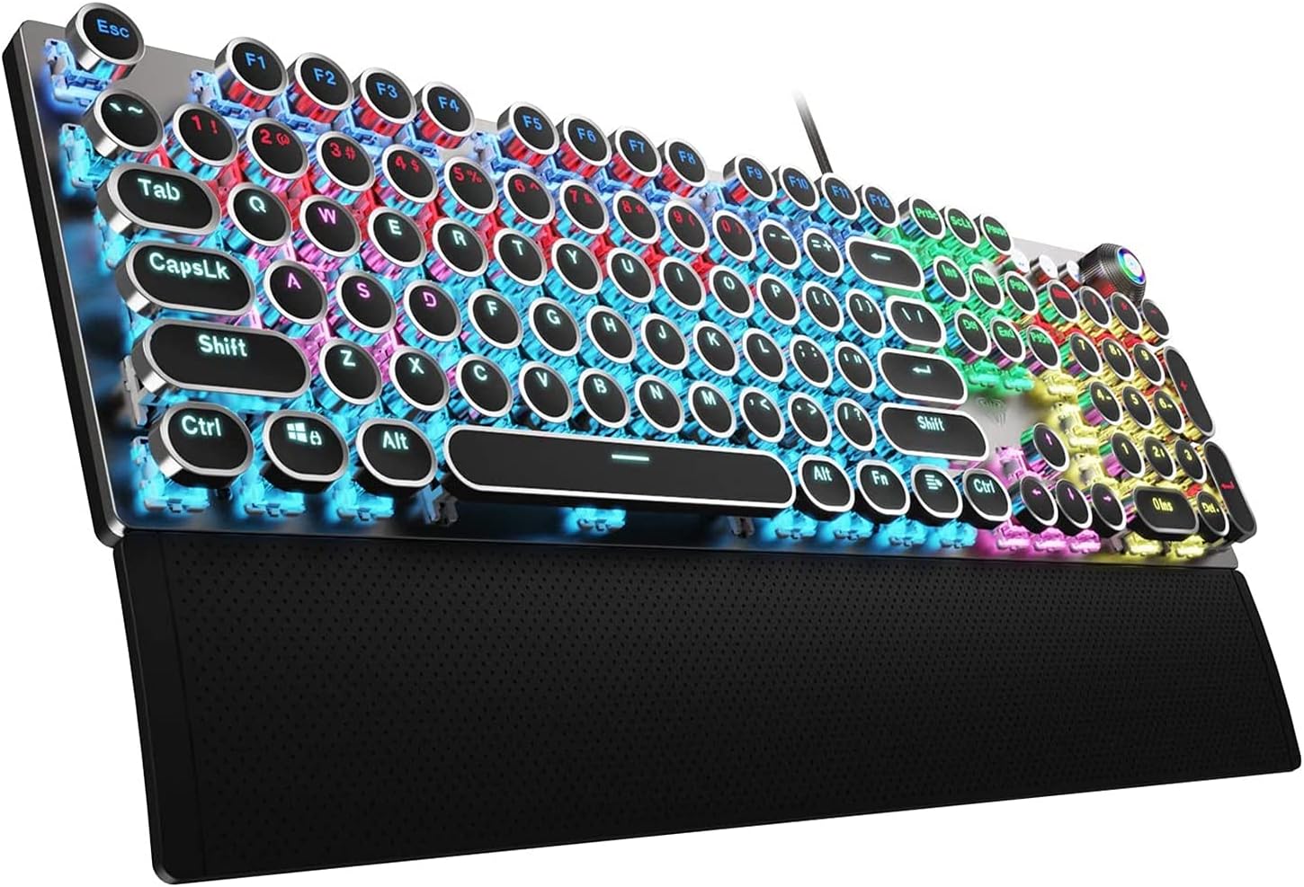 AULA F2088 Typewriter Style Mechanical Gaming Keyboard Wired