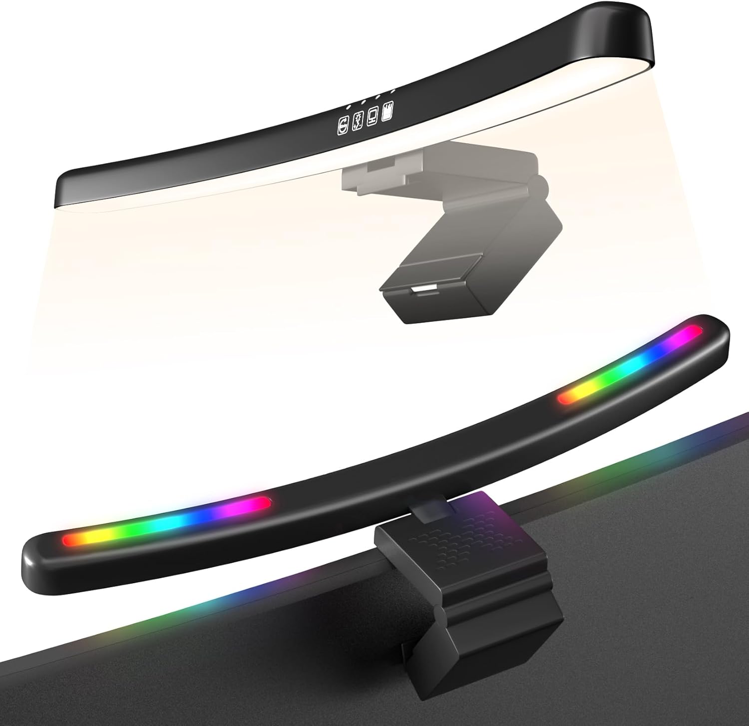 Monitor Light Bar Curved, RGB Backlight